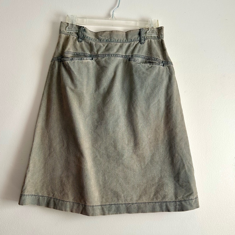 Weekend Max Mara • A-Line Acid Wash Skirt